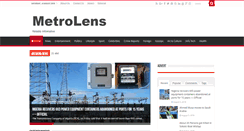 Desktop Screenshot of metrolensonline.com